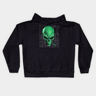 I don't believe in human Kids Hoodie